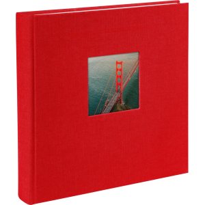 Goldbuch Fotoalbum Bella Vista rot 25x25 cm 60...