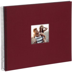 Goldbuch Spiralalbum Bella Vista bordeaux 35x30 cm 40...