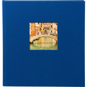 Goldbuch Fotoalbum Bella Vista blau 30x31 cm 60...