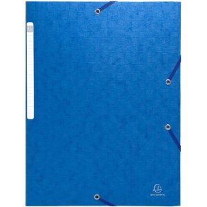 Exacompta 55952E Sammelmappe A4+ Scotten 3 Klappen blau