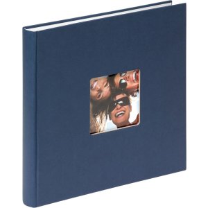 Walther Fun Design-Fotoalbum 26x25 cm blau...