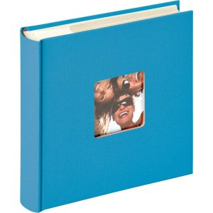 Walther Memo Einsteckalbum Fun 200 Fotos 10x15 cm oceanblau