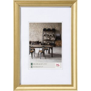 Walther Bilderrahmen Lounge gold 15x20 cm