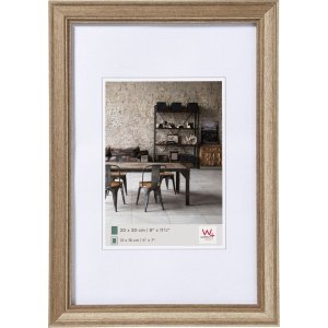 Walther Bilderrahmen Lounge stahl 20x30 cm