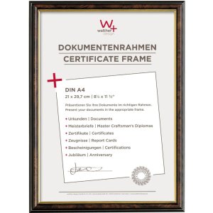 Walther Design Dokumentenrahmen Smell DIN A4 21x29,7 cm...