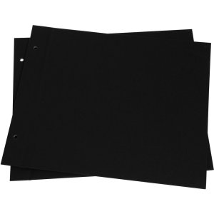 Albeneinband schwarz 30x25 cm