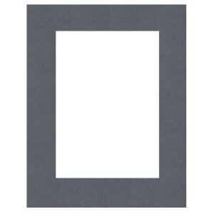 Passepartout 10x15 cm - 7x10 cm Grigio Scuro