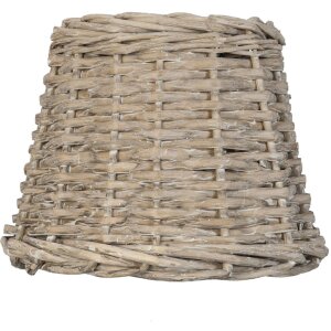 Clayre & Eef 6LAK0258 Lampenschirm Rattan Beige...