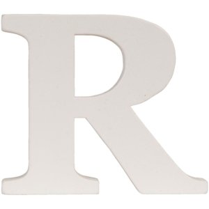 Buchstabe R - 9x8 cm MDF