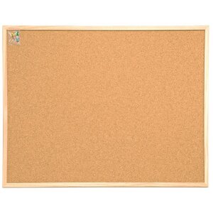 KLS Kork Pinnwand mit Holzrahmen 30x40 bis 60x80 cm...