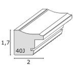 Deknudt Holzrahmen S40J Antik Normalglas Formate 9x13 cm...