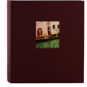 Goldbuch Fotoalbum Bella Vista 30x31 cm Bordeaux Leinen...