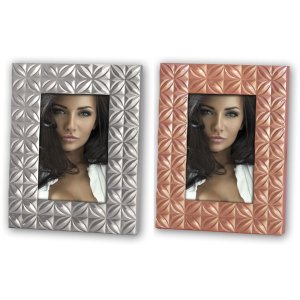 Apollonia Fotorahmen bronze und silber 10x15 cm - 20x25 cm