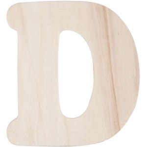 Clayre & Eef Buchstaben A-Z Holz 11 cm natur...