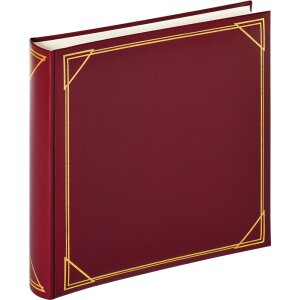 Walther Jumbo Fotoalbum Promo Standard rot 30x30 cm 100...