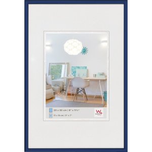 Walther New Lifestyle Kunststoffrahmen 40x60 cm Blau...