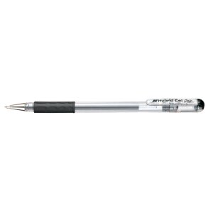 Pentel Gel Tintenroller Hybrid Gel Grip 0,3 mm schwarz...