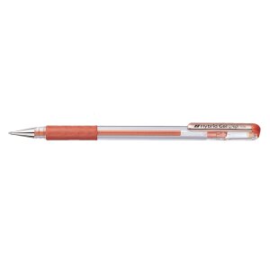 Pentel Metallic Gelstift Hybrid Gel Grip 0.4 mm Braun