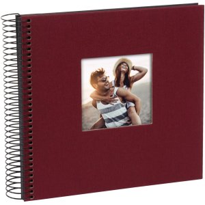 Goldbuch Spiralalbum Bella Vista bordeaux 20x20 cm 40...