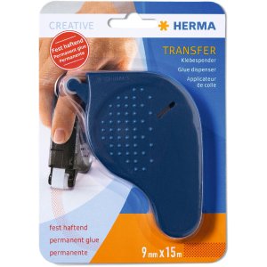 HERMA Klebespender Transfer fest haftend blau 15m...