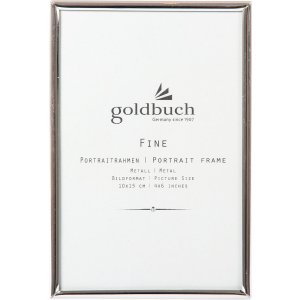 Goldbuch Metallrahmen Fine 10x15 cm silber