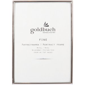 Goldbuch Metallrahmen Fine 13x18 cm silber...