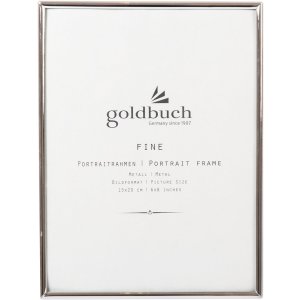 Goldbuch Metallrahmen Fine 15x20 cm silber