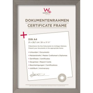 Walther Design Bilderrahmen Construction 21x29,7 cm stahl...