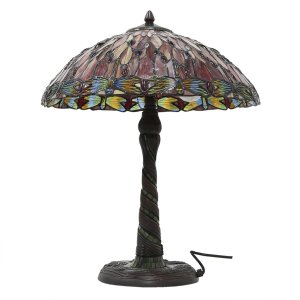 LumiLamp 5LL-5466 Tiffany Tischlampe Ø 45x56 cm...