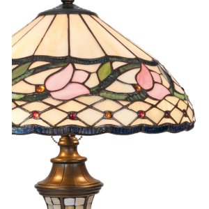 LumiLamp 5LL-5774 Tiffany Tischlampe Ø 40x60 cm...