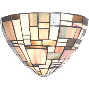 Wandlampe TIFFANY  bunt - 5LL-5844 Clayre Eef