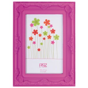 Henzo Kunststoffrahmen Colour Barock Rosa 20x30 cm...