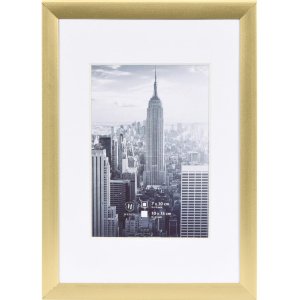 Bilderrahmen Alurahmen Manhattan 10x15 cm gold