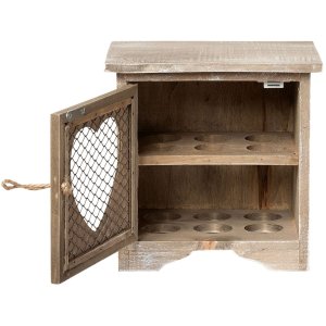 Clayre & Eef 6H1393 Eierhalter STALL Shabby-Stil Holz...