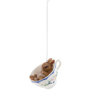 Deko-Hänger  Ostertasse - 6PR0692 Clayre Eef braun