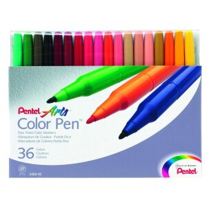 36er Set Colour Pen Faserstifte 0,6 mm