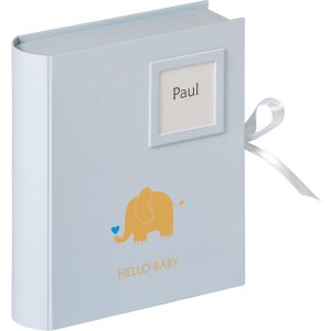 Walther Babybox Baby Animal blau 27x24,5x7 cm