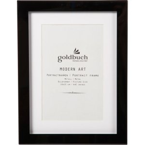 Goldbuch Fotorahmen Modern Art 10x15 cm Schwarz...