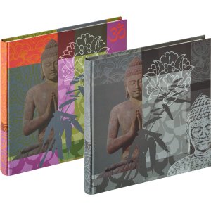 Walther Fotoalbum Buddha 26x25 cm 40 weiße Seiten