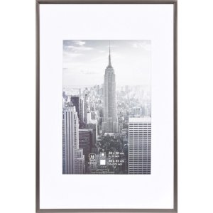 Henzo Alurahmen Manhattan 30x45 cm grau