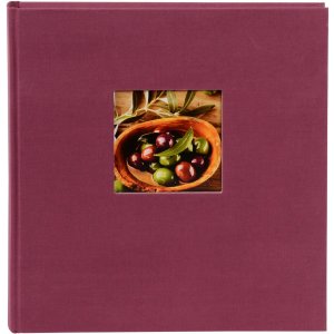 Goldbuch Fotoalbum Bella Vista 30x31 cm Fuchsia Leinen 60...