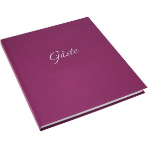 Goldbuch Gästebuch SEDA brombeere 22x25 cm 176...