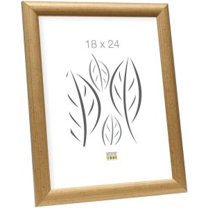 Bilderrahmen S40CA2 gold Holz 15,0 x20,0 cm