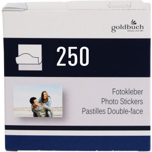 Goldbuch Fotoklebepunkte 250 Stück Kartonspender