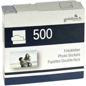 Goldbuch Fotokleber 500 Stück Doppelseitig...