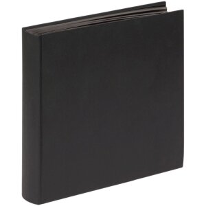 Walther Fotoalbum Fun 30x30 cm schwarz 100 schwarze...