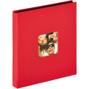 Walther Einsteckalbum Fun 400 Fotos 10x15 cm rot...