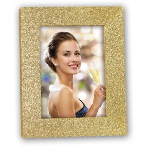 ZEP Fotorahmen Broadway 20x30 cm Gold MDF zum Aufstellen...