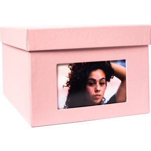 HNFD XL Fotobox Kandra 700 Fotos 13x18 cm rose 8...