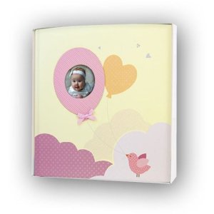 ZEP Babyalbum Penelope Blau oder Rosa 24x24 cm 40 Seiten...